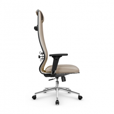 Кресло руководителя Мetta L 1m 50M/2D Infinity Easy Clean MPES Комплект 7 Темно-бежевое