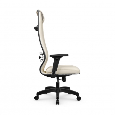 Кресло руководителя Мetta L 1m 50M/2D Infinity Easy Clean MPES Комплект 8 Молочное