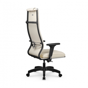 Кресло руководителя Мetta L 1m 50M/2D Infinity Easy Clean MPES Комплект 8 Молочное