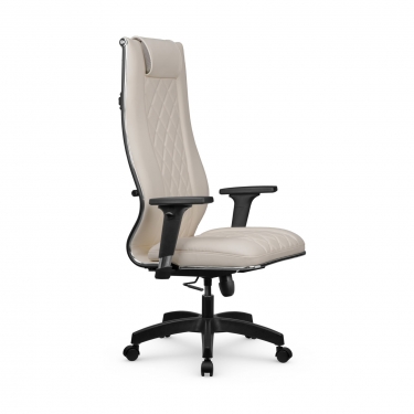 Кресло руководителя Мetta L 1m 50M/2D Infinity Easy Clean MPES Комплект 8 Светло-бежевое