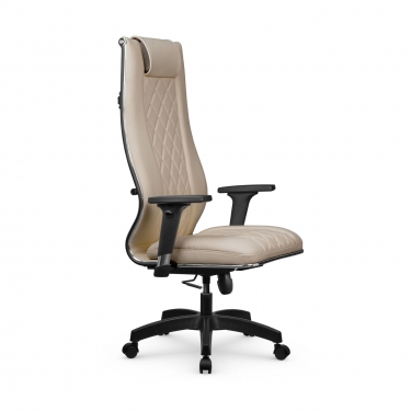 Кресло руководителя Мetta L 1m 50M/2D Infinity Easy Clean MPES Комплект 8 Темно-бежевое