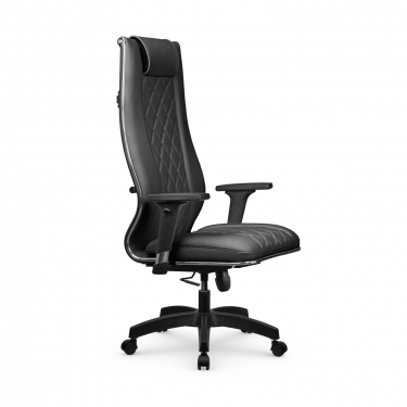 Кресло руководителя Мetta L 1m 50M/2D Infinity Easy Clean MPES Комплект 8 Черное