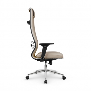Кресло руководителя Мetta L 1m 50M/2D Infinity Easy Clean MPES Комплект 9 Темно-бежевое