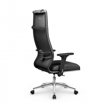 Кресло руководителя Мetta L 1m 50M/2D Infinity Easy Clean MPES Комплект 9 Черное