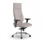 Кресло руководителя Мetta L 1m 46/2D Infinity Easy Clean MPES Комплект 1 Светло-бежевое