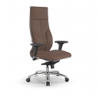Кресло руководителя Мetta L 1m 46/2D Infinity Easy Clean MPES Комплект 1 Светло-коричневое