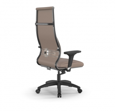 Кресло руководителя Мetta L 1m 46/2D Infinity Easy Clean MPES Комплект 4 Темно-бежевое