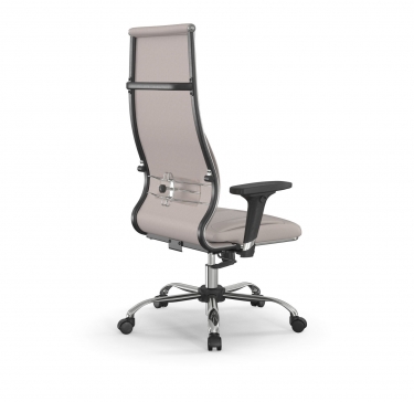 Кресло руководителя Мetta L 1m 46/2D Infinity Easy Clean MPES Комплект 5 Светло-бежевое