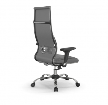 Кресло руководителя Мetta L 1m 46/2D Infinity Easy Clean MPES Комплект 5 Серое
