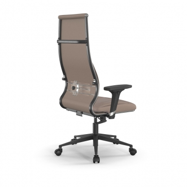 Кресло руководителя Мetta L 1m 46/2D Infinity Easy Clean MPES Комплект 6 Темно-бежевое