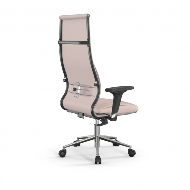 Кресло руководителя Мetta L 1m 46/2D Infinity Easy Clean MPES Комплект 7 Молочное