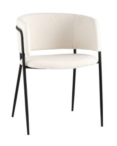 Стул Stool group Нэлли ткань букле Белый