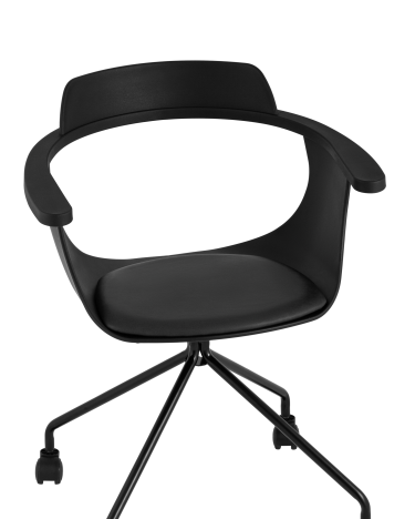 Кресло офисное Stool group Doulton, Черный