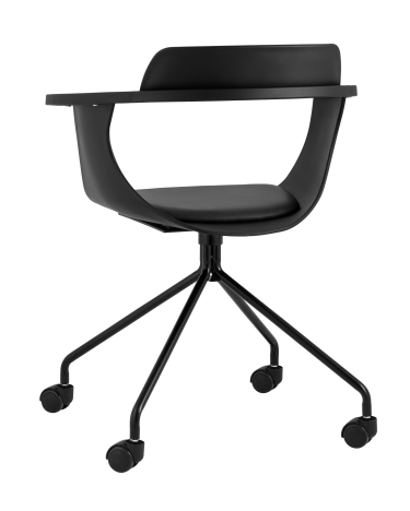 Кресло офисное Stool group Doulton, Черный