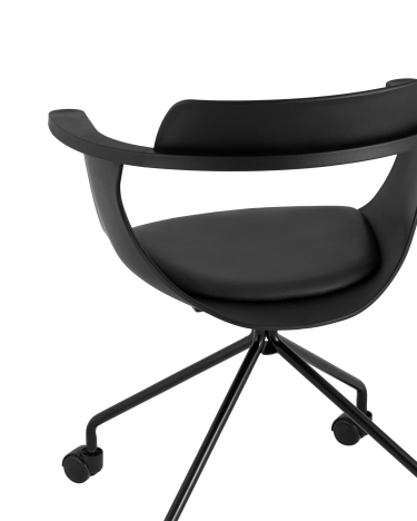 Кресло офисное Stool group Doulton, Черный