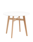 Стол Stool group Target Circle D90 Белый