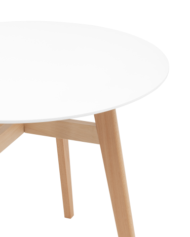 Стол Stool group Target Circle D90 Белый