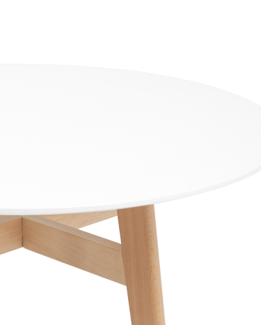 Стол Stool group Target Circle D90 Белый