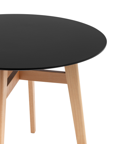 Стол Stool group Target Circle D90 Черный
