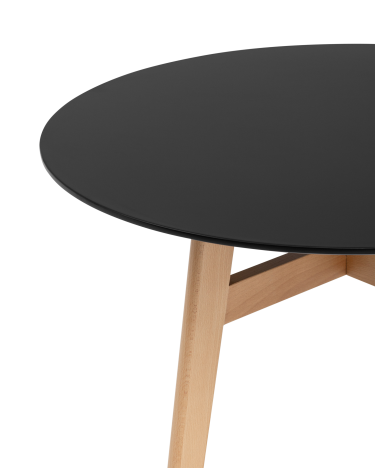 Стол Stool group Target Circle D90 Черный