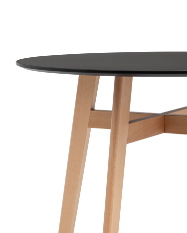 Стол Stool group Target Circle D90 Черный