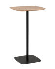 Стол барный Stool group Form 60х60, Светлое дерево / черный