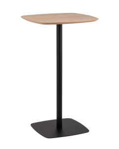 Стол барный Stool group Form 60х60, Светлое дерево / черный