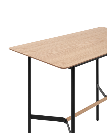 Стол барный Stool group Knobb, 120х60, светлое дерево