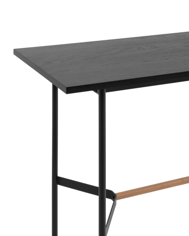 Стол барный Stool group Knobb 120х60 черный