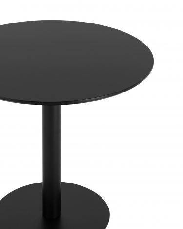 Стол обеденный Stool group Толедо, D80, черный