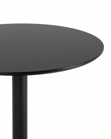 Стол обеденный Stool group Толедо, D80, черный