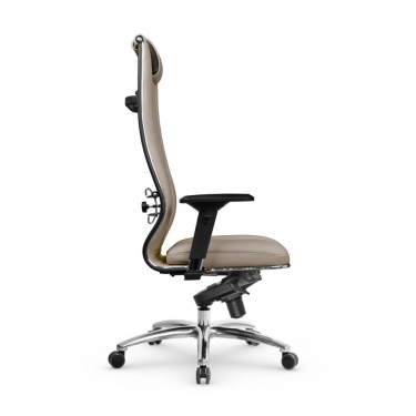 Кресло руководителя МЕТТА L 1m 50M/4D Infinity Easy Clean MPES Комплект 1 Темно-бежевое