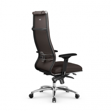 Кресло руководителя МЕТТА L 1m 50M/4D Infinity Easy Clean MPES Комплект 1 Темно-коричневое