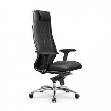Кресло руководителя МЕТТА L 1m 50M/4D Infinity Easy Clean MPES Комплект 1 Черное
