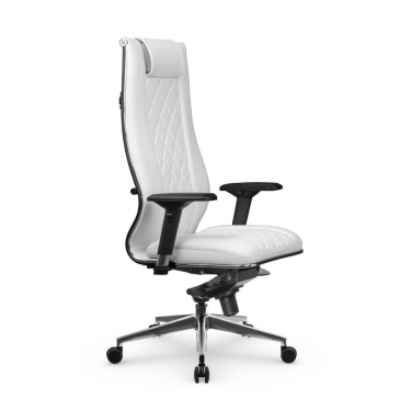 Кресло руководителя МЕТТА L 1m 50M/4D Infinity Easy Clean MPES Комплект 2 Белое