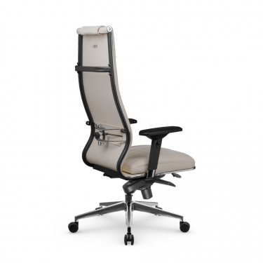 Кресло руководителя МЕТТА L 1m 50M/4D Infinity Easy Clean MPES Комплект 2 Светло-бежевое