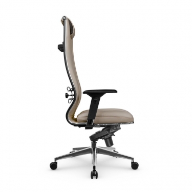 Кресло руководителя МЕТТА L 1m 50M/4D Infinity Easy Clean MPES Комплект 2 Темно-бежевое