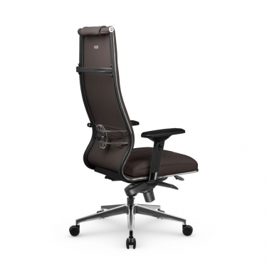Кресло руководителя МЕТТА L 1m 50M/4D Infinity Easy Clean MPES Комплект 2 Темно-коричневое