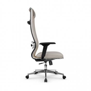 Кресло руководителя МЕТТА L 1m 50M/4D Infinity Easy Clean MPES Комплект 3 Светло-бежевое