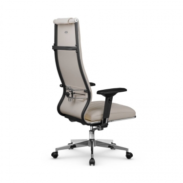 Кресло руководителя МЕТТА L 1m 50M/4D Infinity Easy Clean MPES Комплект 3 Светло-бежевое