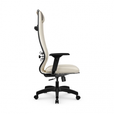 Кресло руководителя МЕТТА L 1m 50M/4D Infinity Easy Clean MPES Комплект 4 Молочное