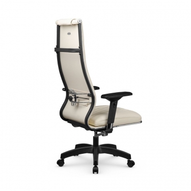 Кресло руководителя МЕТТА L 1m 50M/4D Infinity Easy Clean MPES Комплект 4 Молочное
