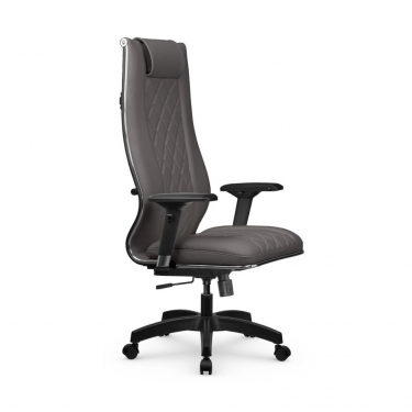 Кресло руководителя МЕТТА L 1m 50M/4D Infinity Easy Clean MPES Комплект 4 Серое