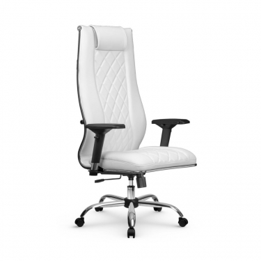 Кресло руководителя МЕТТА L 1m 50M/4D Infinity Easy Clean MPES Комплект 5 Белое