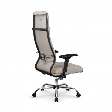 Кресло руководителя МЕТТА L 1m 50M/4D Infinity Easy Clean MPES Комплект 5 Светло-бежевое