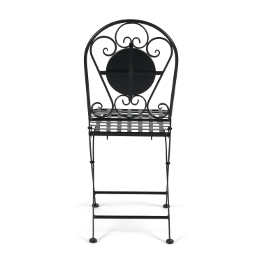 Стул Tetchair Secret de Maison VICENZA mod. PL08-7451RV металл, 363591 см, черный /плитка калейдоскоп
