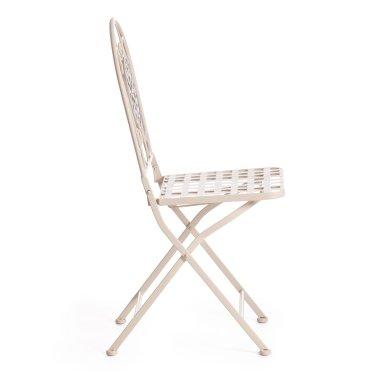 Стул Tetchair Secret de Maison VICENZA mod. PL08-7451RV металл, 363591 см, белый/плитка калейдоскоп