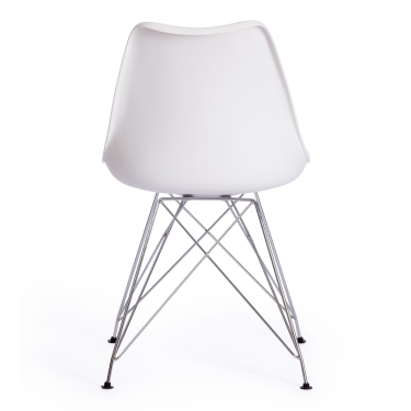 Стул TULIP IRON CHAIR mod.EC-123 металл/пластик, 54,54883,5см, white белый