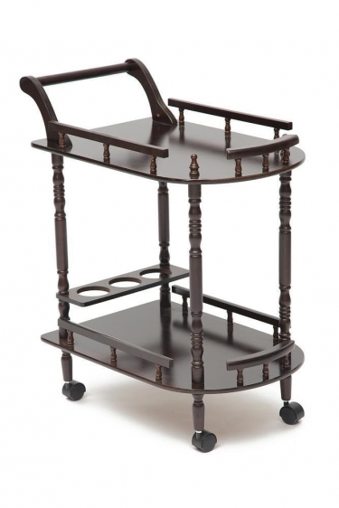 Сервировочный столик 3512 60х40х78см, Орех Walnut