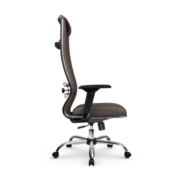 Кресло руководителя МЕТТА L 1m 50M/4D Infinity Easy Clean MPES Комплект 5 Светло-коричневое